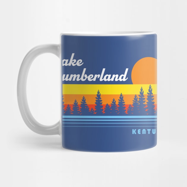 Lake Cumberland Kentucky Lake Cumberland Fishing Retro by PodDesignShop